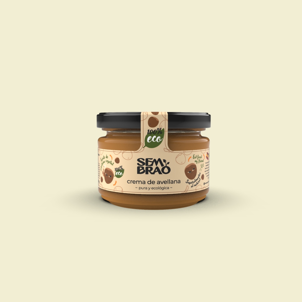 crema de avellana Sembrao